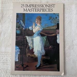 25 Impressionist Masterpieces Art Book